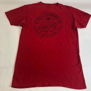 Columbia Red Short Sleeve Tee